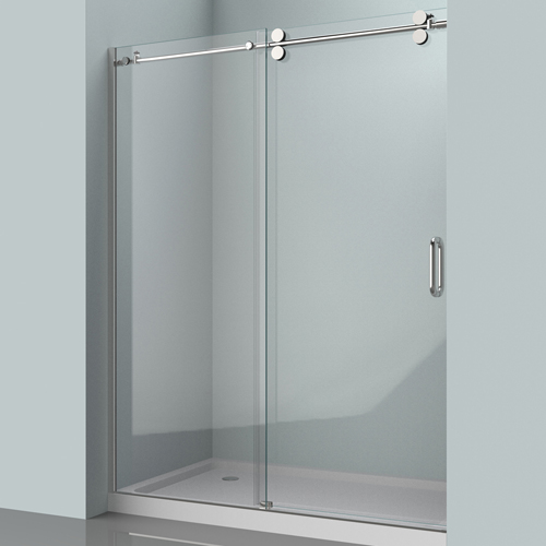 Frameless Bypass Sliding Shower Doors