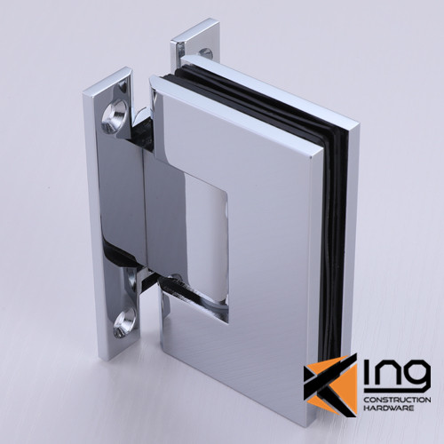 shower hinge wall to glass h backplate square edge