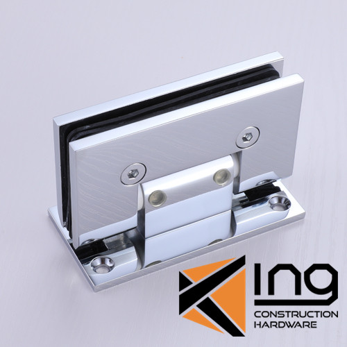 Adjusting Frameless Shower Door Hinge Wall to Glass Heavy Duty