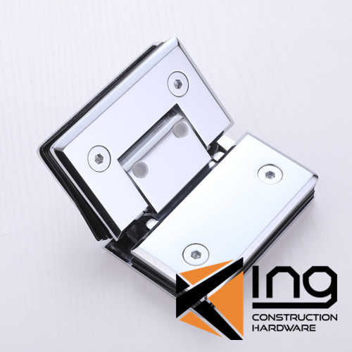 Adjusting Shower Door Heavy Duty Hinges 135 GTG Hinge Beveled Edge