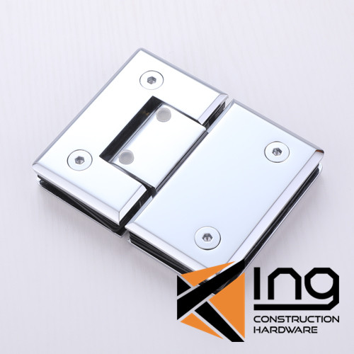 Adjusting Shower Door Heavy Duty Hinges 180 GTG Hinge Beveled Edge