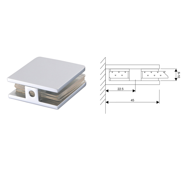 Shower Door Corner Bracket