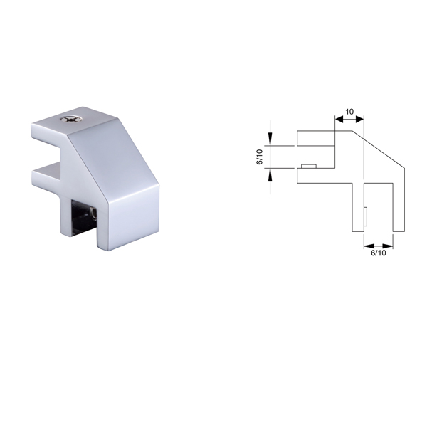 Square Header Clip Bracket