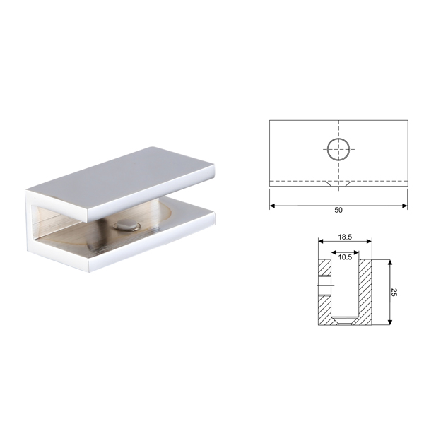 Glass Shelf Clips